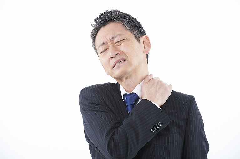 肩こりがひどい